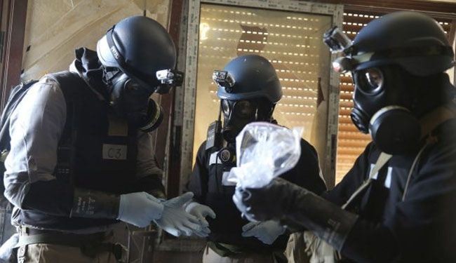 Syria wins UN praise over chemical disarmament