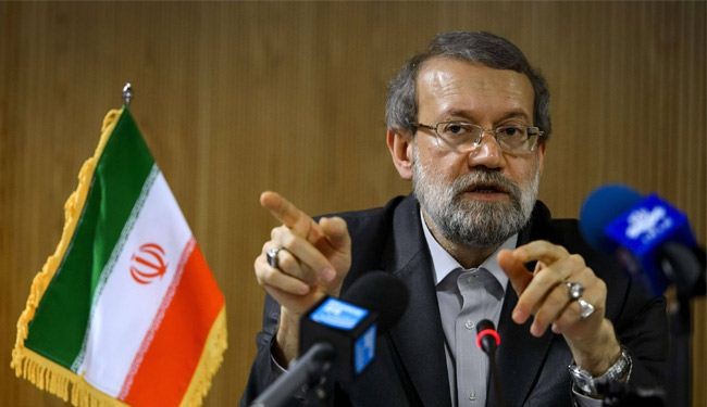 لاريجاني: يمكن التفاوض مع ايران بشأن اليورانيوم الفائض لديها