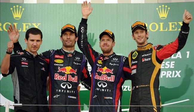 فيتل يفوز بسباق اليابان ويلامس اللقب