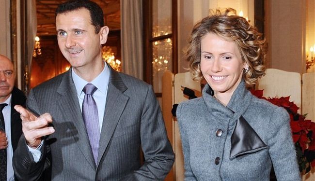 Asma al-Assad dismisses leaving Syria