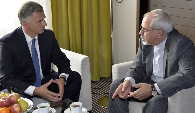 دیدار وزیر خارجه ایران و همتای سوییسی در ژنو