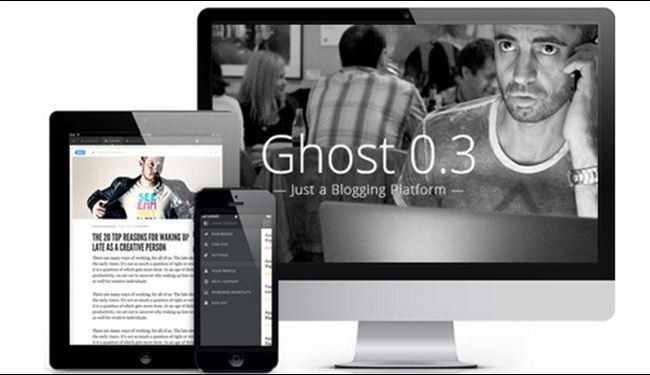 إطلاق منصة التدوين الجديدة Ghost