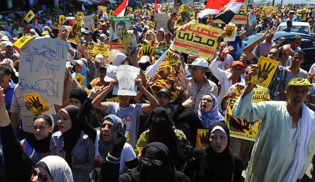 Morsi supporters fill streets across Egypt