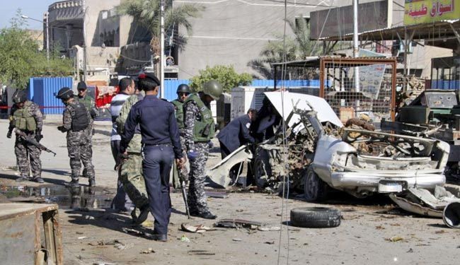 قتلى وجرحى بانفجار سيارة مفخخة قرب مسجد في بغداد