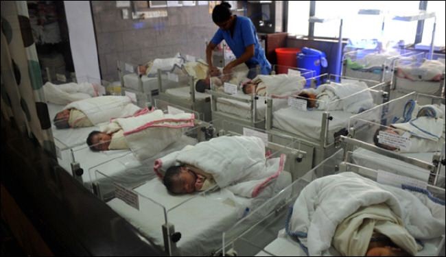 وفاة 20 رضيعا في مستشفى حكومي بشرق الهند