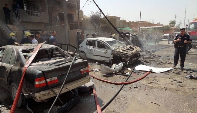 55 قتيلاً و45 جريحاً بتفجير مقهى جنوبي بغداد