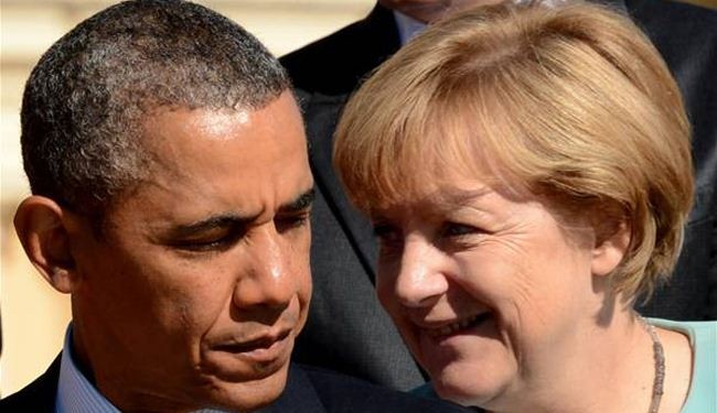 Merkel complains to Obama over phone hacking