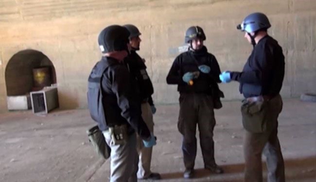 21 مرکز شیمیایی در سوریه مورد بازدید قرار گرفت