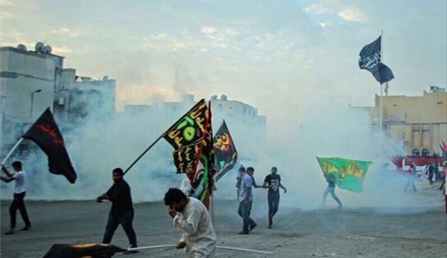 حمله به عزاداران حسینی در بحرین + عکس