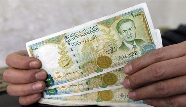 ارتفاع قيمة الليرة السورية إزاء الدولار الاميركي