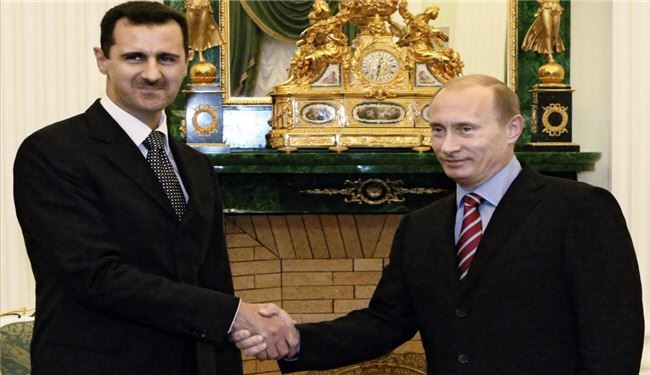 الأسد و بوتين یؤکدان ضرورة عقد مؤتمر جنيف اثنين