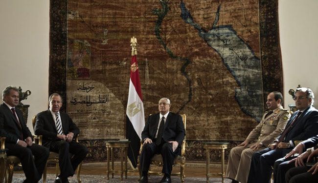 Egypt army seeks new strategic cooperation with Russia