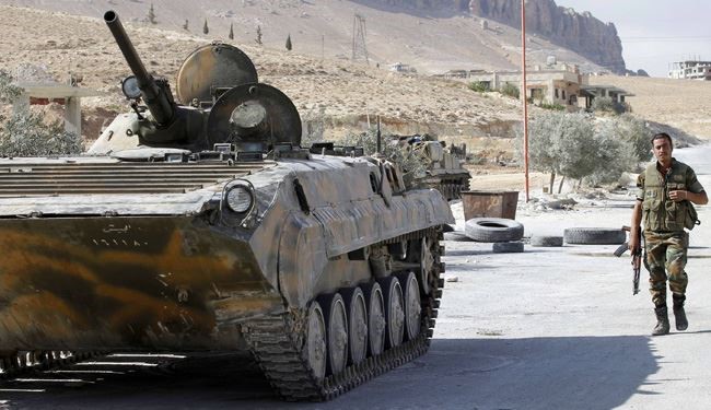 ارتش سوریه به القلمون نزدیک شد