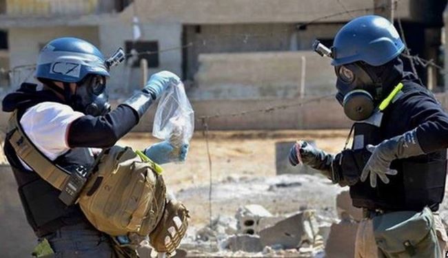 طرح انهدام تسلیحات شیمیایی سوریه کامل شد