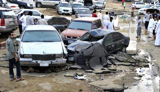 14ضحية في فيضانات السعودية