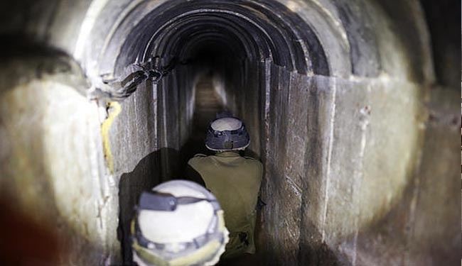 صهیونیست ها در تونل های حماس سردرگم شده اند