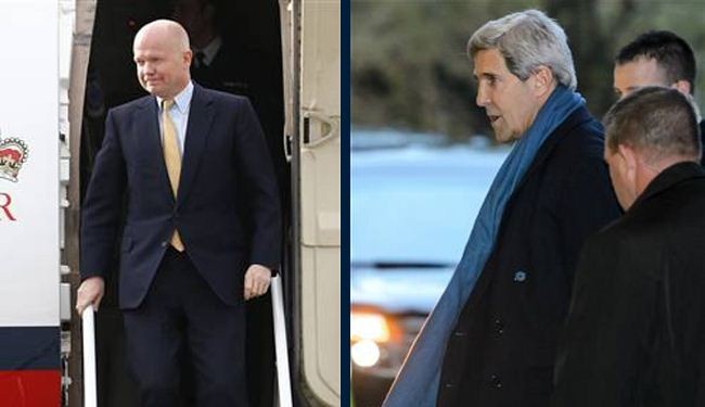 Kerry, Hague join Iran nuclear talks