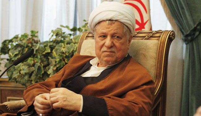 رفسنجاني: دعم قائد الثورة للمفاوض الايراني وراء نجاحه