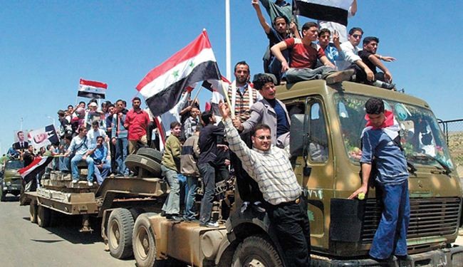 Syrian army retakes strategic Christian town near Damascus