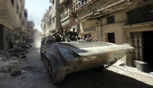 Syria army kills Saudi militants, enters Nabk town