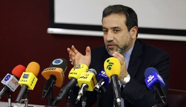 Enrichment inside the country Iran’s red line: Araqchi