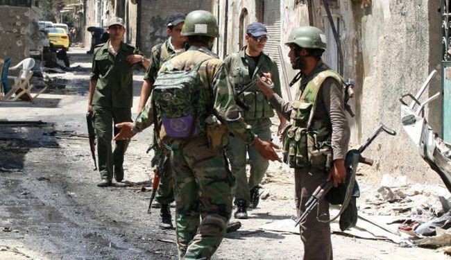 Syria army wages fresh battle against militants
