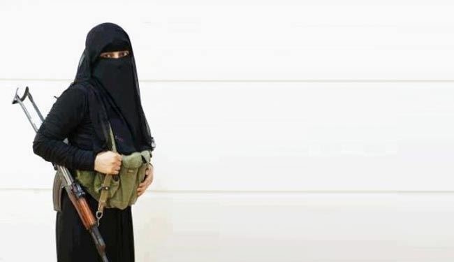 جنجال زن تروریست عربستانی در سوریه !