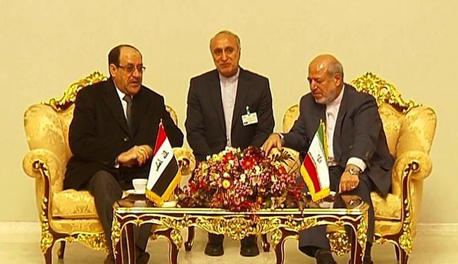 Iraqi Premier Nouri al-Maliki arrives in Iran