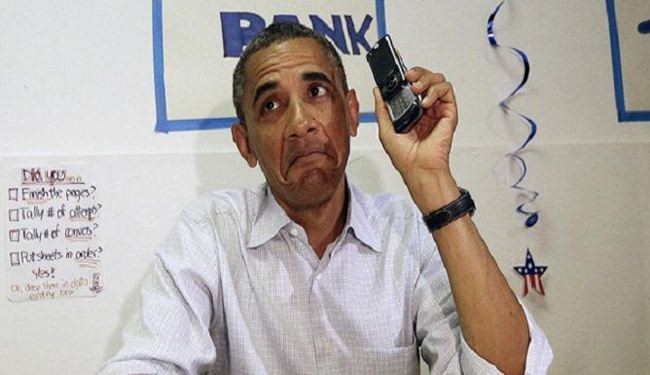 أوباما: من غير المسموح لي اقتناء هاتف 