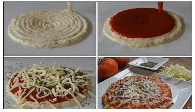 تولید پیتزا با چاپگر سه بعدی !