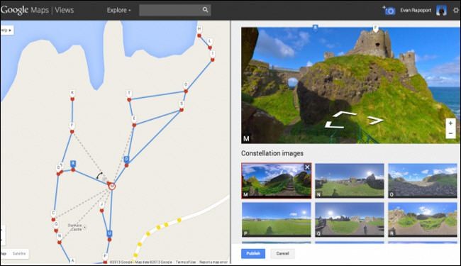 جوجل Google تتيح إنشاء خرائط التجول الافتراضي للجميع