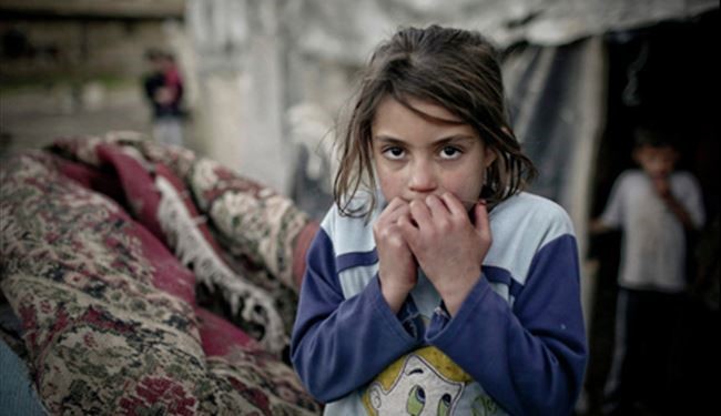 وضعيت تكان دهنده آوارگان سوری در سوز و سرما + عکس