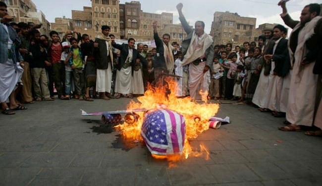 New anti-US protests in Yemen