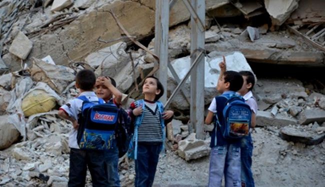 Syrian children killed in rebel attack on Homs school