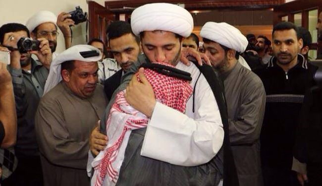 قوات الامن البحريني تفرج عن الشيخ على سلمان