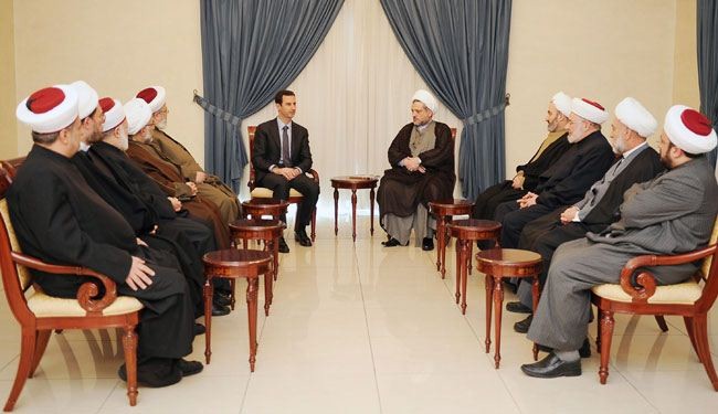 الاسد: يجب فضح مخططات الفكر التكفيري وداعميه