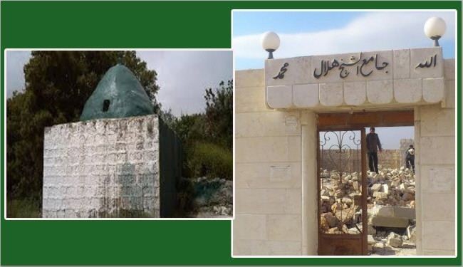تخریب مزار همسر یکی از پیامبران در ادلب