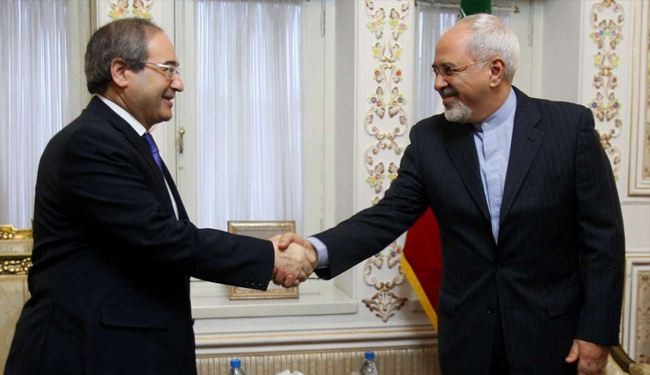 Zarif: Iran spares no effort to solve Syria crisis