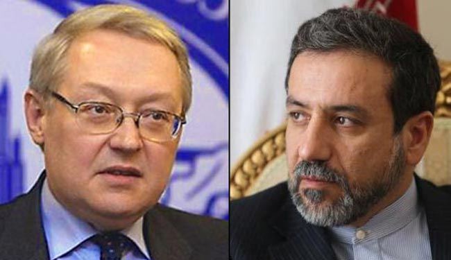 مباحثات هاتفية بين عراقجي وريابكوف حول اتفاق جنيف