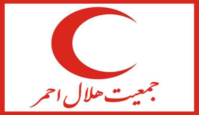 الهلال الأحمر الإيرانية تقدم شحنة مساعدات إلی اللاجئين السوريين