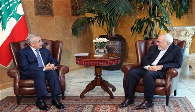 Iran’s FM visits Lebanese President, urges regional stability