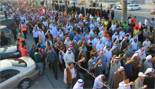 بالصور: المعارضة البحرينية: منفتحون على اي حل جاد للازمة