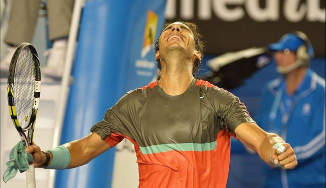 نادال الى الدور الرابع من بطولة استراليا