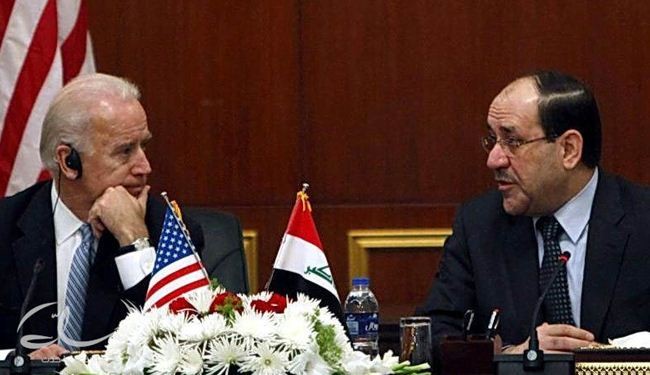 بايدن يؤكد مجددا للمالكي دعم اميركا لمعركة العراق ضد الإرهاب