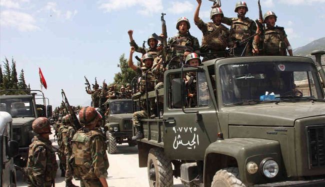 Syrian army improves steadily across the country