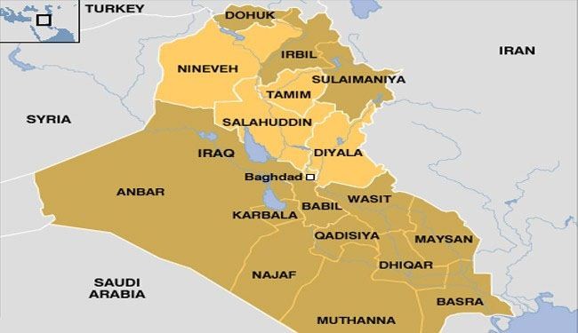 Iraqi government mulls formation of 3 new provinces