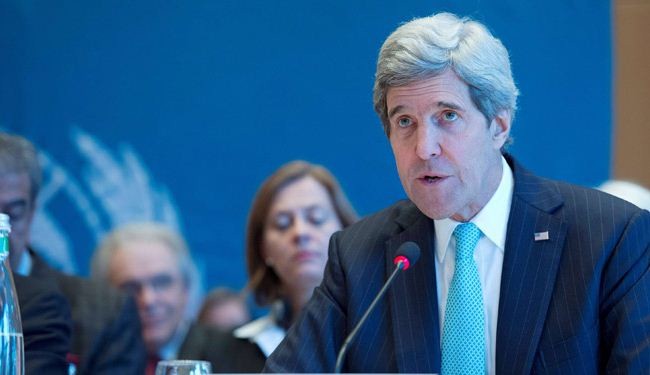 Kerry demands 'regime change' in Syria