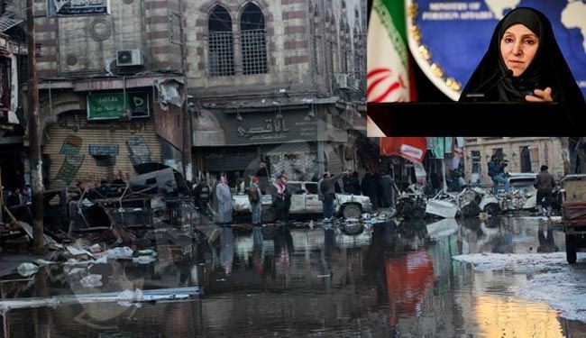 ايران تدين التفجيرات الاخيرة في مصر
