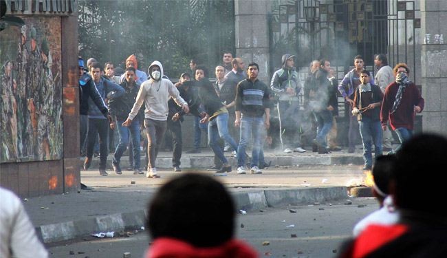 قتلى وجرحى خلال احياء الذكرى الثالثة لثورة 25 يناير بمصر