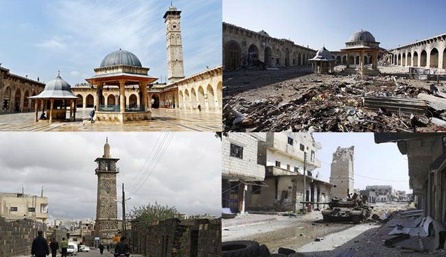 In picture: Syria, before and after war